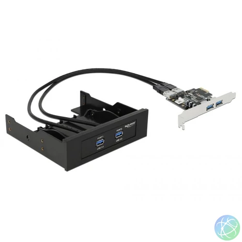 DeLock Front Panel 2xUSB 3.0 + PCI Express Card 2x USB 3.0 bővítőkártya
