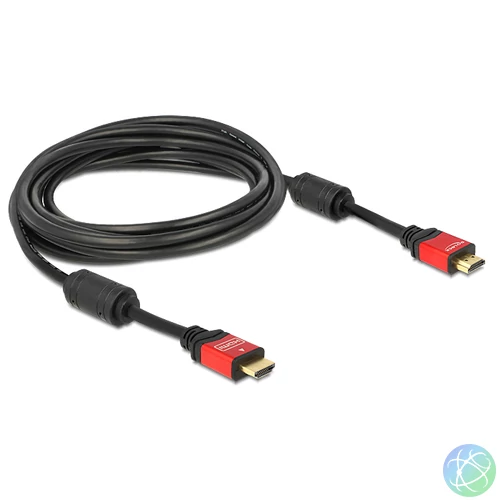 DeLock Cable High Speed HDMI – HDMI A male > HDMI A male 5m kábel