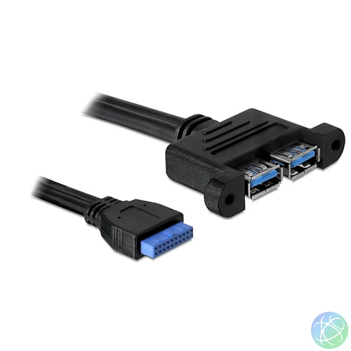 DeLock Cable USB 3.0 pin header female > 2x USB 3.0-A female parallel kábel