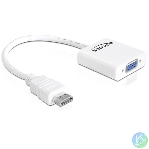 DeLock Adapter HDMI-A male > VGA female White speciális átalakító