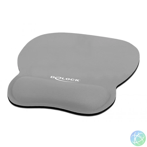 DeLock Ergonomic with Wrist Rest Egérpad Grey