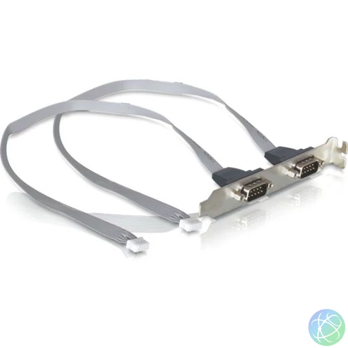DeLock slot bracket 2x COM port with 2mm pitch bővítőkártya