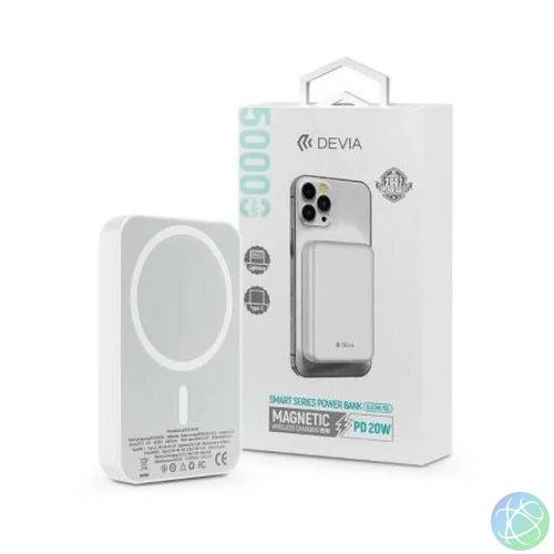 Devia Kintone Series V2 MagSafe 5000mAh PowerBank White