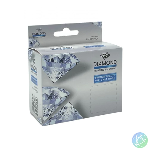 Diamond F6U68AE (302XL) utángyártott Black tintapatron