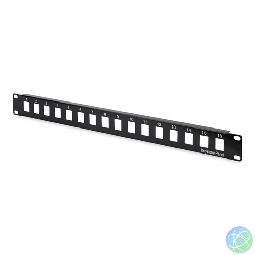 Digitus 16-port Patch Panel 1U Black