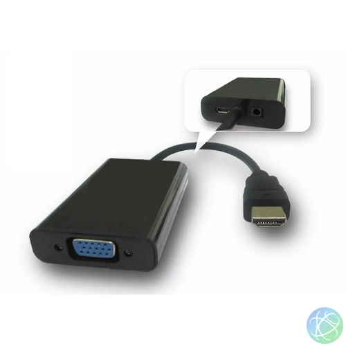 Dinic HDMI-VGA adapter speciális átalakító