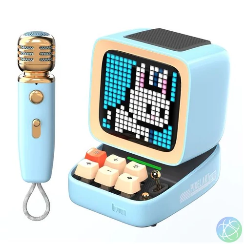 Divoom Ditoo Mic Bluetooth Speaker Blue hangszóró