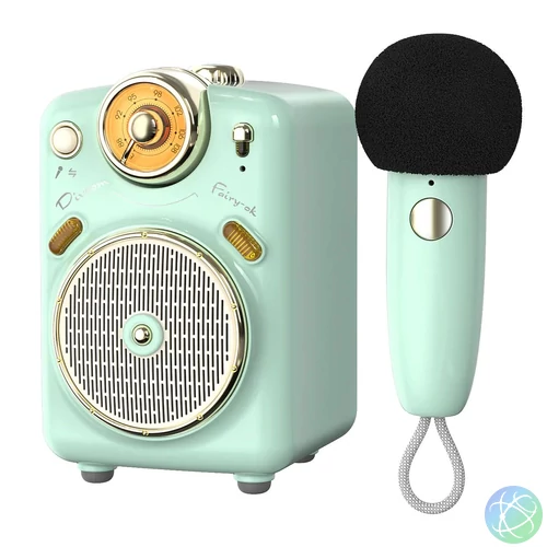 Divoom Fairy-OK Bluetooth Speaker+Microphone Green hangszóró