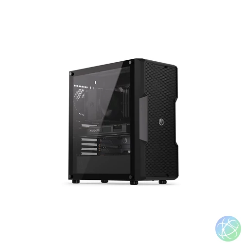 Endorfy Regnum 400 Air Tempered Glass Black gépház