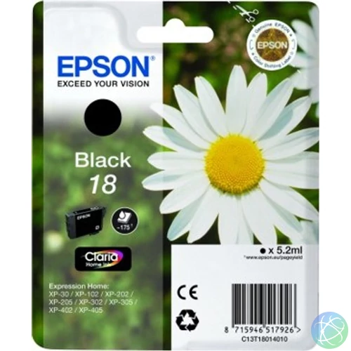 Epson T1801 (18) Black tintapatron