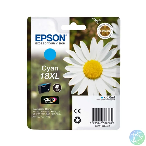 Epson T1812 (18XL) Cyan tintapatron
