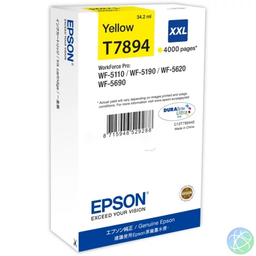 Epson T7894 XXL Yellow patron