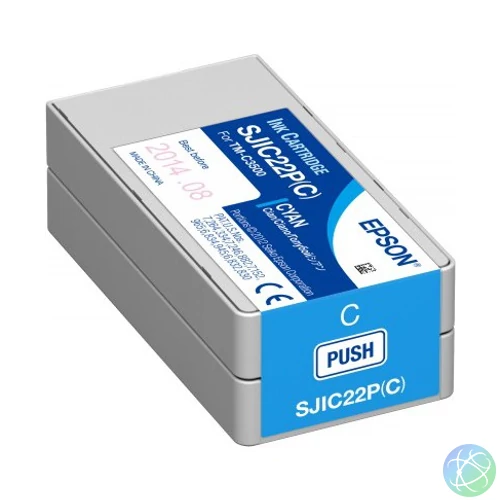 Epson SJIC22P Cyan patron