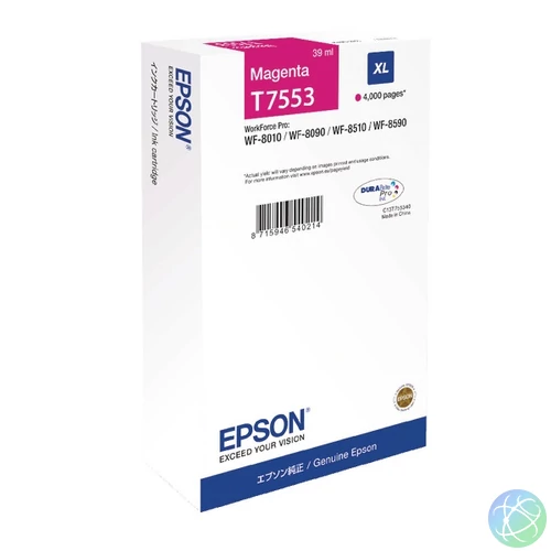Epson T7553 XL Magenta patron