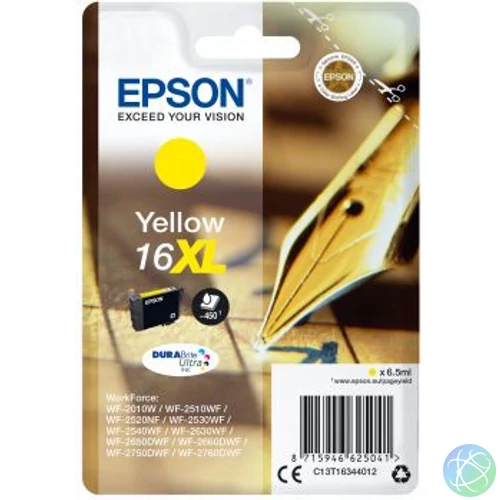 Epson T1634 (16XL) Yellow tintapatron