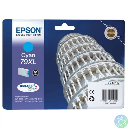 Epson T7902 (79XL) Cyan tintapatron
