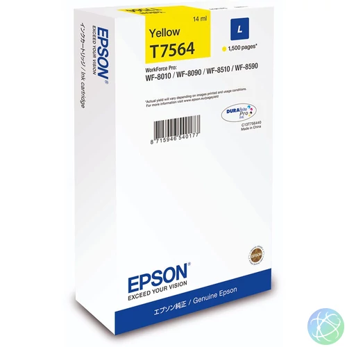 Epson T7564 Yellow tintapatron