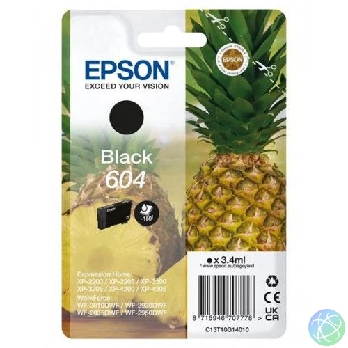 Epson T10G1 (604) Black tintapatron
