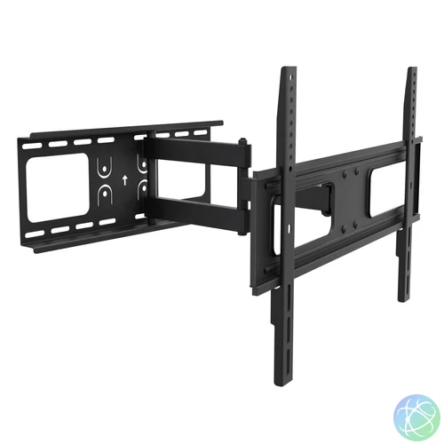 EQuip 37"-70" Articulating TV Wall Mount Bracket Black