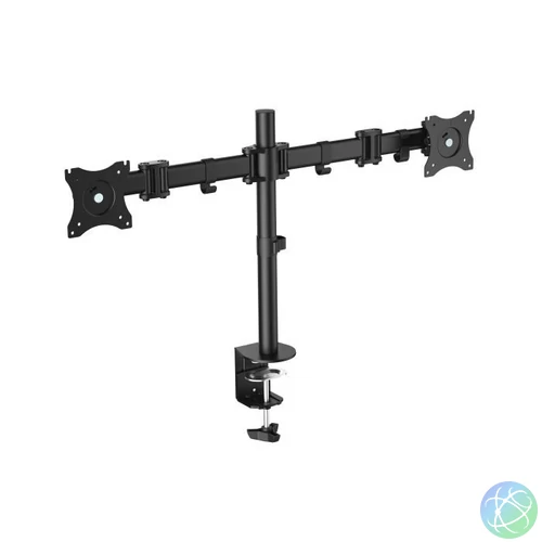 EQuip 13"-27" Articulating Dual Monitor Desk Mount Bracket
