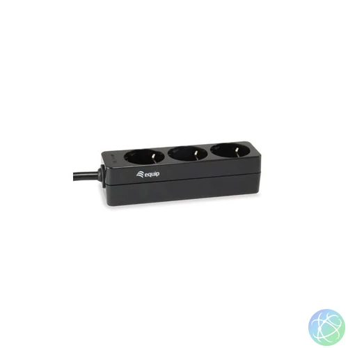 EQuip Hálózati Elosztó 3DIN 1,1m Black