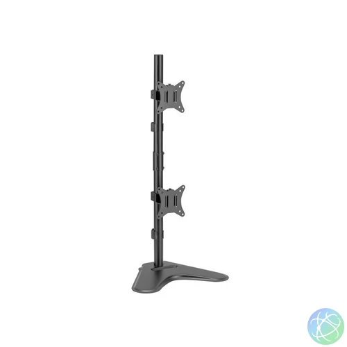 EQuip 17"-32" Dual Vertical Monitor Tabletop Stand