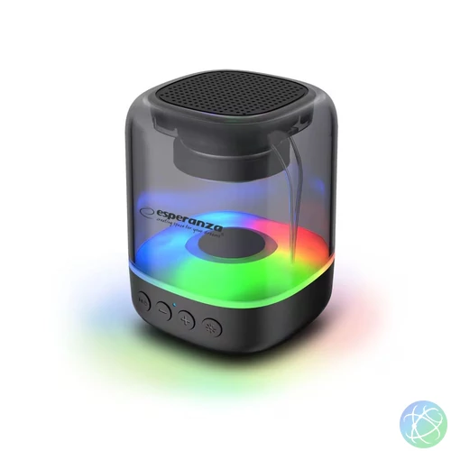 Esperanza Viola RGB Bluetooth Speakers Black hangszóró