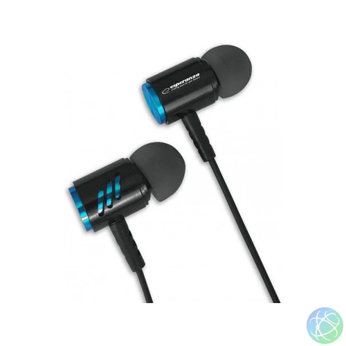 Esperanza EH207KB Headset Black/Blue