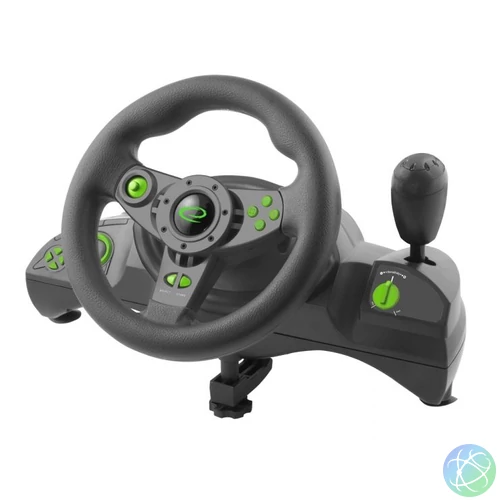 Esperanza EGW102 Nitro USB Kormány Black/Green