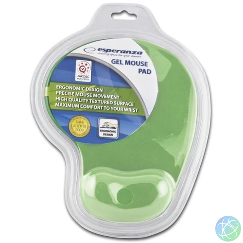 Esperanza EA137G Gel Egérpad Green