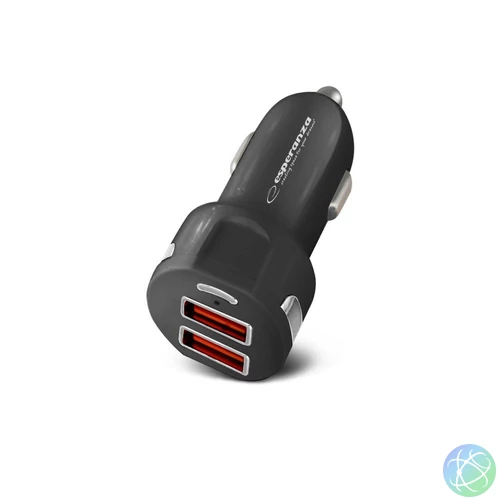 Esperanza EZC110K Car Quick Charger 36W Black töltő