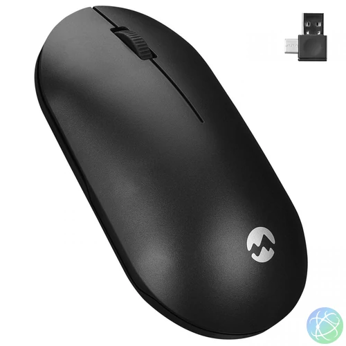 Everest SMW-399 Optical Wireless Mouse Black egér