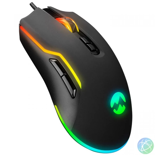 Everest SM-G14 DUSK RGB Gaming Optical Mouse Black egér