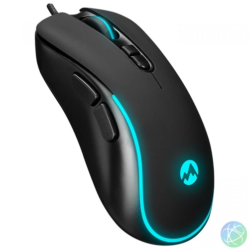 Everest SM-G58 X-HAMMER RGB Gaming Optical Mouse Black egér
