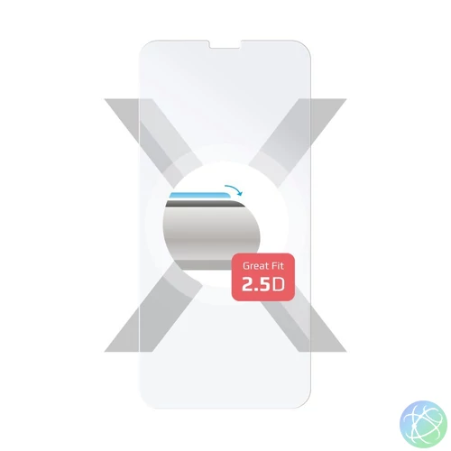 FIXED edzett üveg 2.5D kijezővédő iPhone 15 Pro-hoz