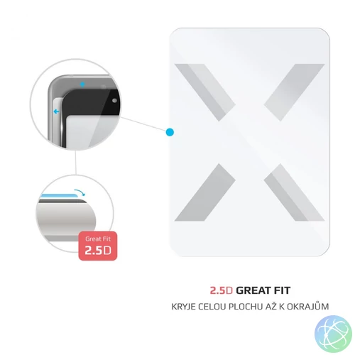 FIXED üvegfólia csak sík felületre Apple iPad Air (2020) telefonokhoz
