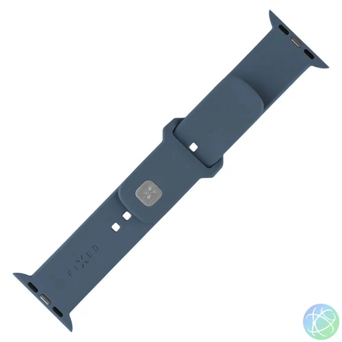FIXED szilikon sportos óraszíj Apple Watch 38/40/41mm-es okosórákhoz, zöld-kék