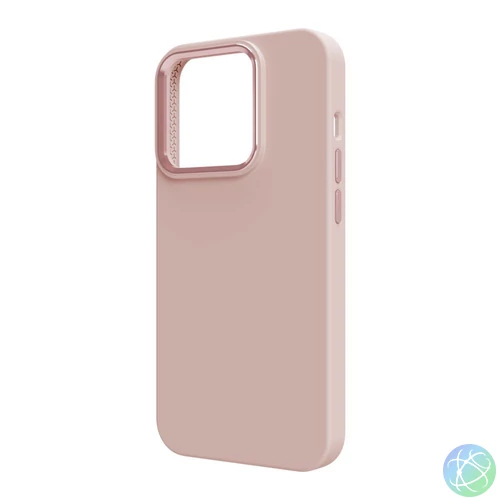 FIXED MagFlow telefontok MagSafe kompatibilis Apple iPhone 15 Plus-hoz, pink mobiltelefon tok