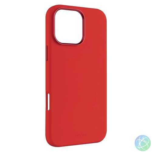 FIXED MagFlow tok Apple iPhone 16 Pro Max-hoz, piros mobiltelefon tok