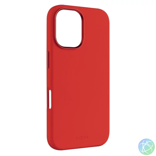FIXED MagFlow tok Apple iPhone 16 telefonhoz, piros mobiltelefon tok