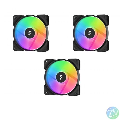 Fractal Design Aspect 12 RGB Black (3-pack)