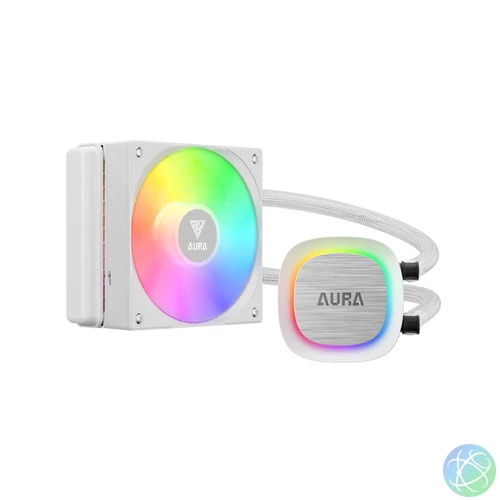 Gamdias Aura GL120 V2 WH Performance ARGB Liquid Cooler