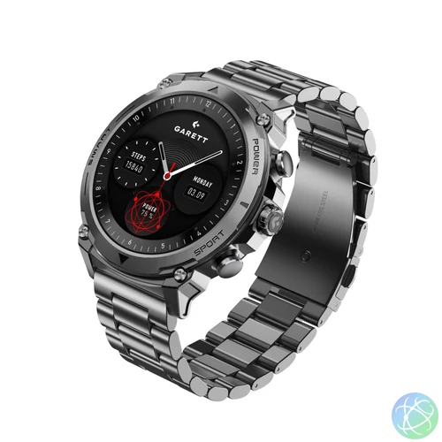 GARETT Atom Smartwatch Silver Steel okosóra