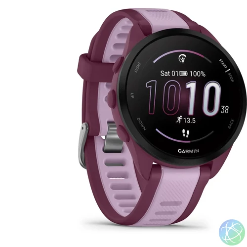 Garmin Forerunner 165 Music Lilac okosóra