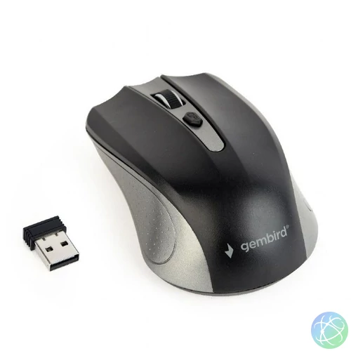 Gembird MUSW-4B-04-GB Wireless optical mouse Space Grey/Black egér