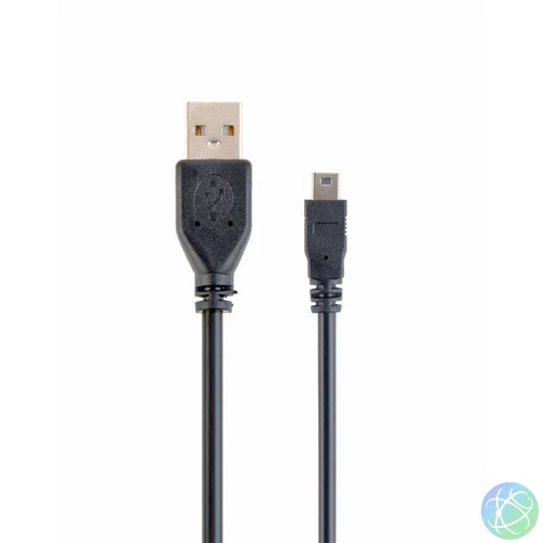 Gembird CCP-USB2-AM5P-6 USB2.0 A-plug Mini cable 1,8m Black kábel