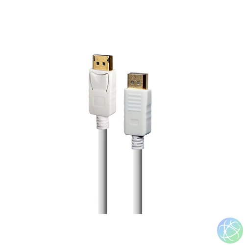 Gembird CC-DP2-6-W DisplayPort Cable 1,8m White kábel