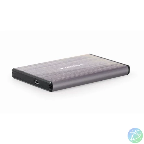 Gembird EE2-U3S-3-LG USB3.0 2,5" Enclosure Aluminium Light Grey mobilrack / beépítő keret