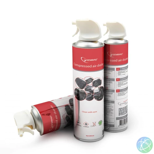 Gembird Sűrített levegős tisztítószer 600 ml tisztítóanyag