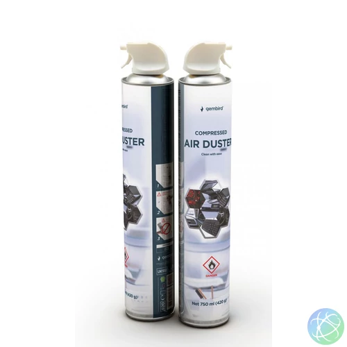 Gembird Sűrített levegős tisztítószer 750 ml tisztítóanyag